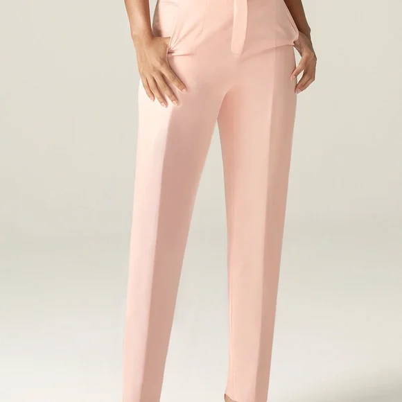 Alieva Cleo tailored straight pants soft pink - Picture 4 of 5